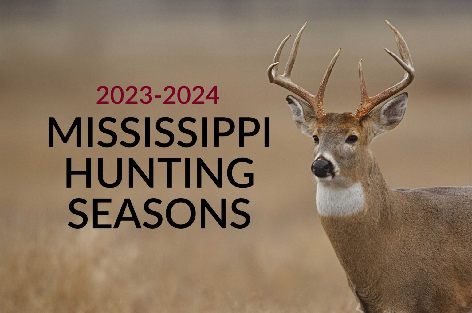 Mississippi Hunting Seasons 20232024 Outdoor Lawyer